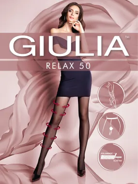 Giulia Relax 50 Denier Sheer Support Tights