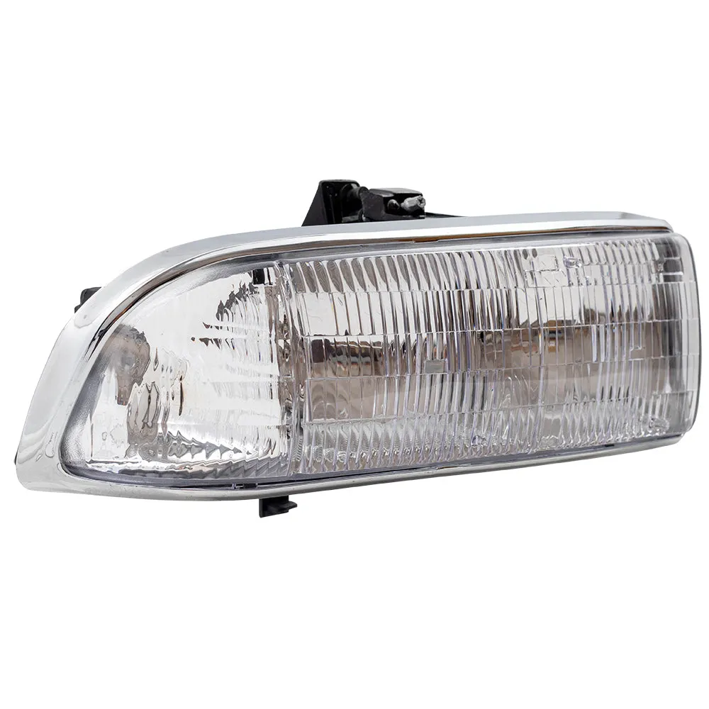 1998-2004 Chevrolet S10 Composite Halogen Combination Headlight Assembly RH 1998-2005 Chevrolet Blazer