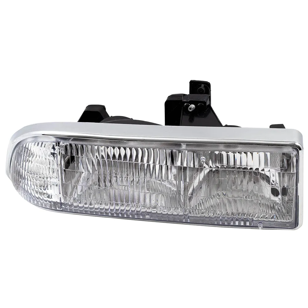 1998-2004 Chevrolet S10 Composite Halogen Combination Headlight Assembly RH 1998-2005 Chevrolet Blazer