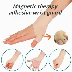 1Pcs Magnetic Therapy Wrist Hand Thumb Support Gloves Silicone Gel Arthritis Pressure Corrector Massage Pain Relief Gloves