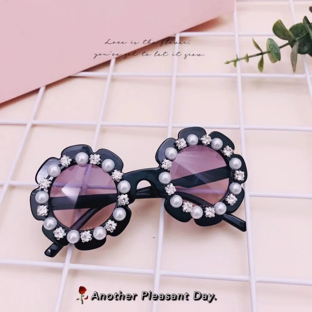 2PCS Sunflower Daisy Sunglasses Accessories Wholesale