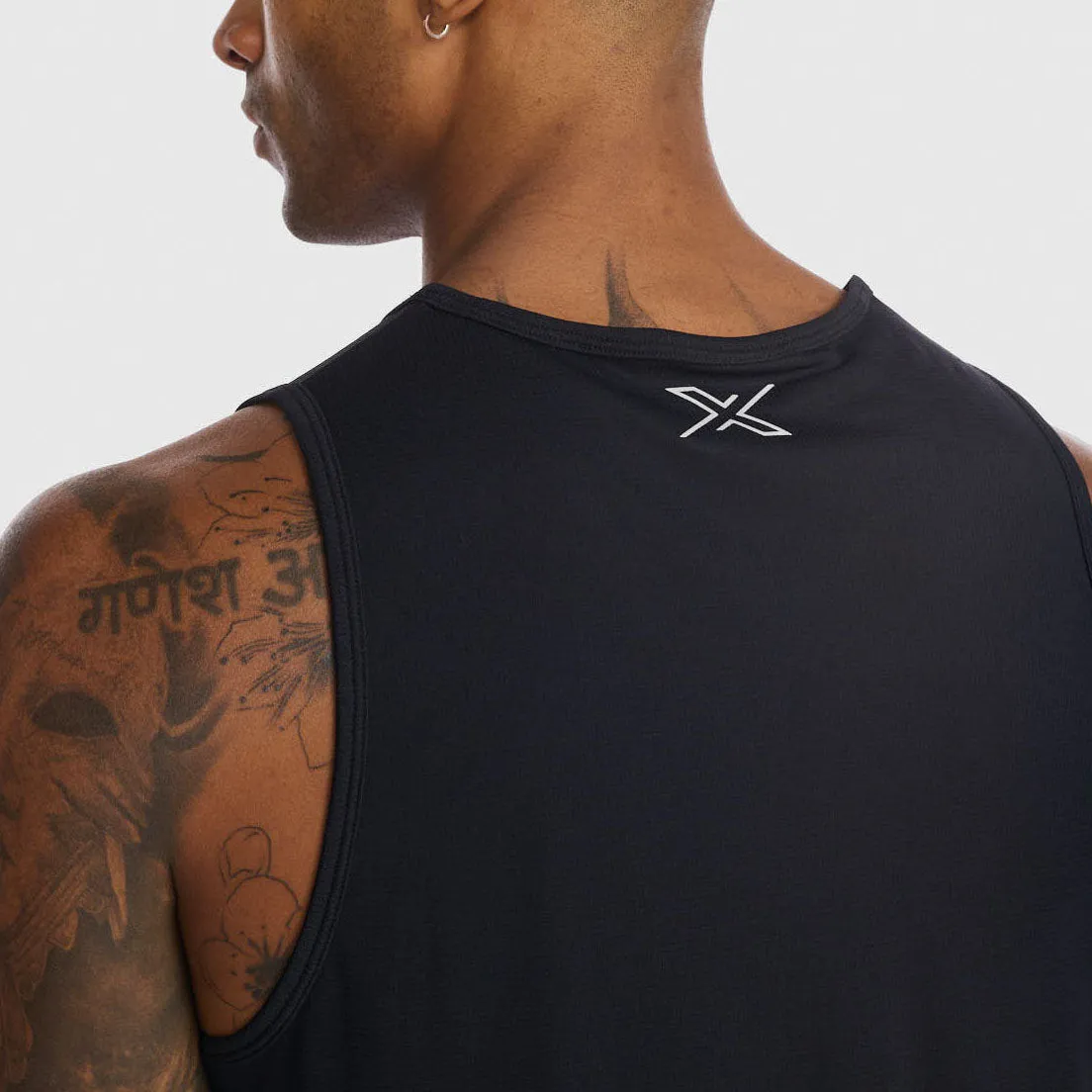 2XU - Aero Tank - Black/Silver Reflective