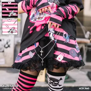 ACDC RAG x Menherachan black skirt