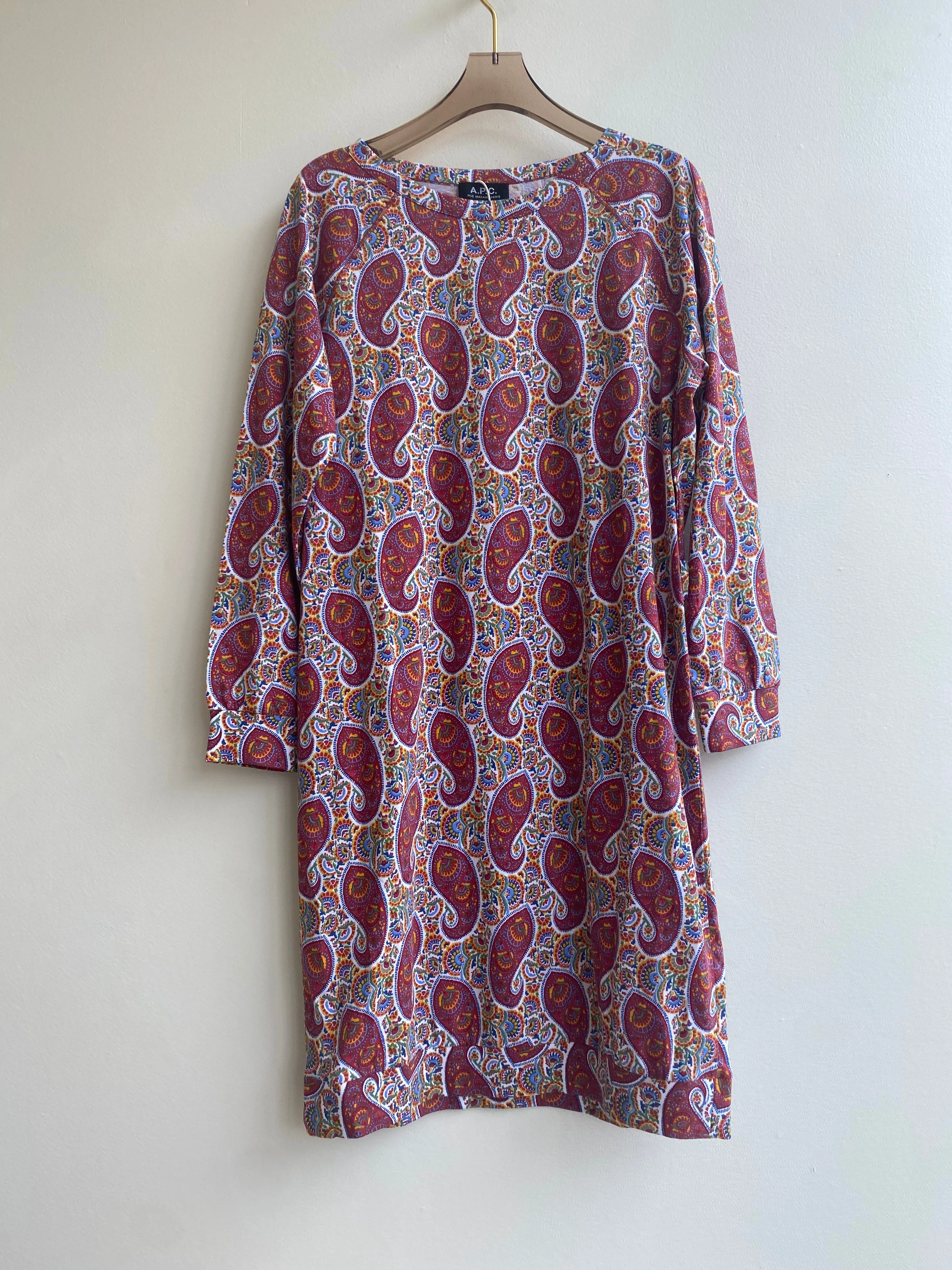 APC | Paisley-Print Dress (Vintage)