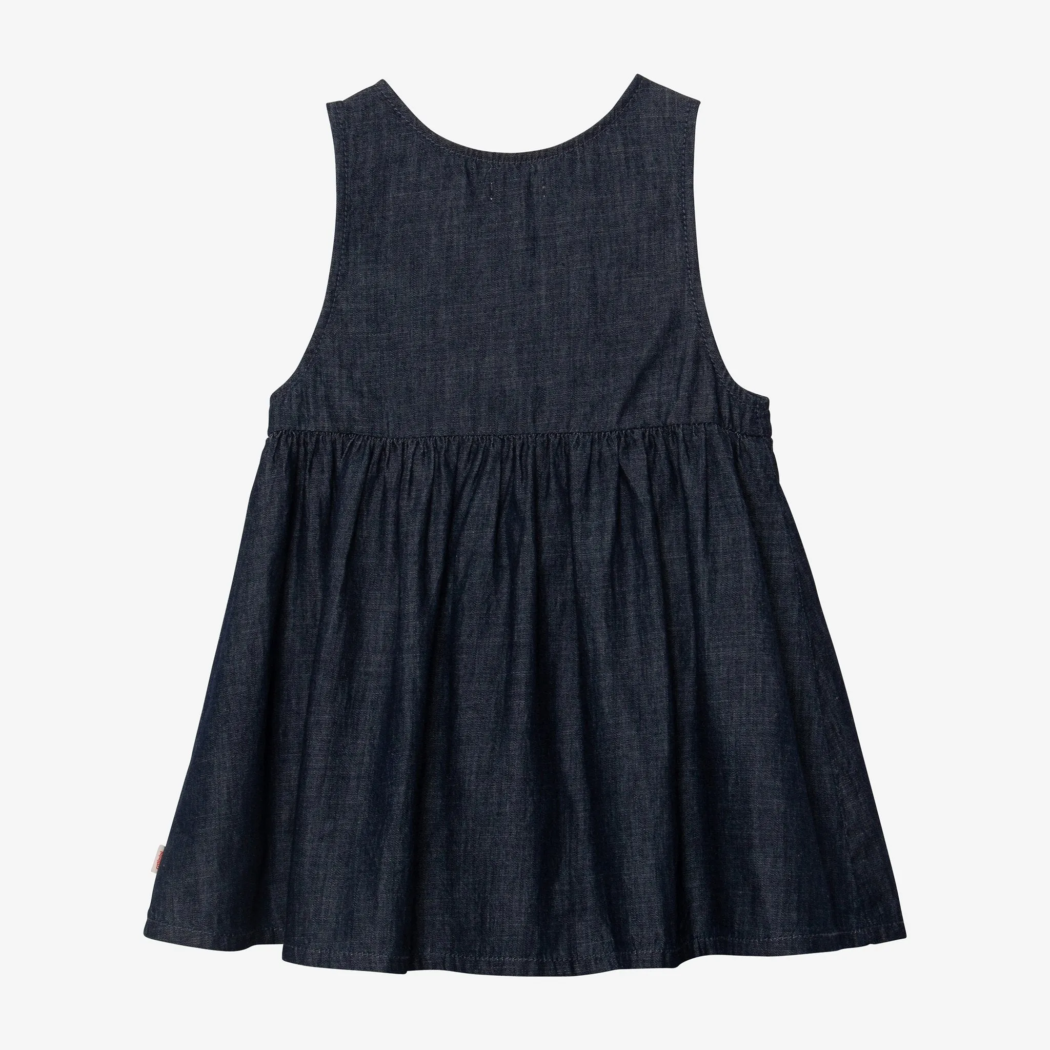 Baby girl denim sleeveless dress