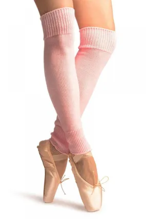 Baby Pink Plain Dance/Ballet Leg Warmers