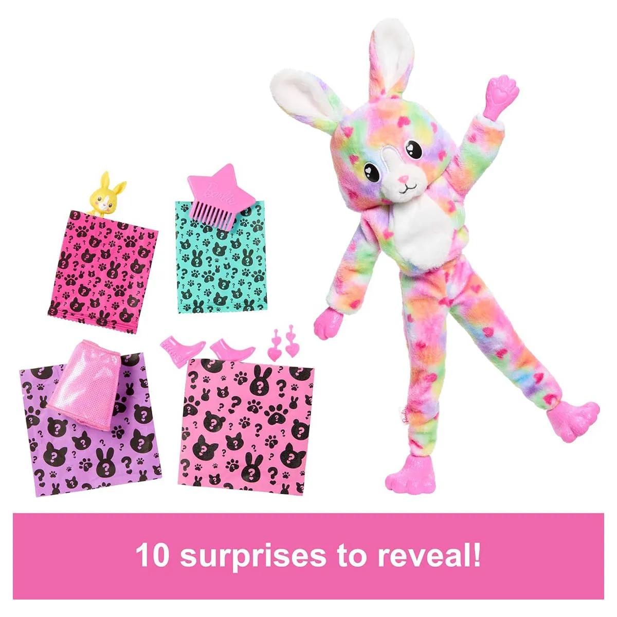 Barbie Cutie Reveal Color Dream Series Bunny Doll