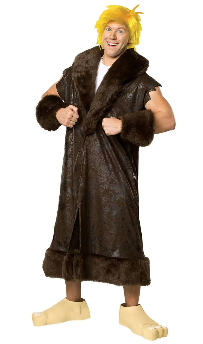 Barney Rubble Mens Flintstones Licensed Plus Size Costume