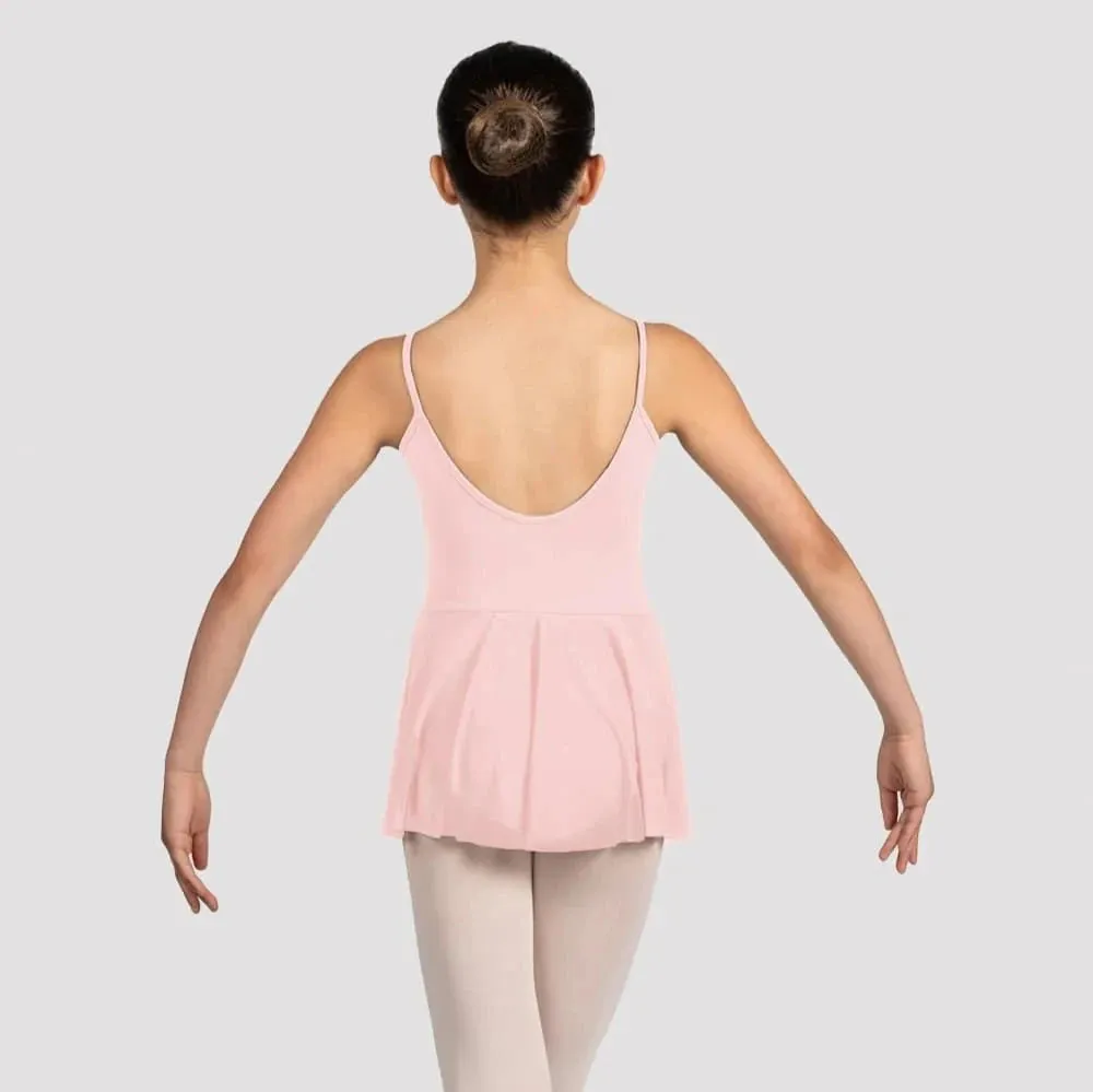 Bloch Mirella Pink Glow Scoop Neck Skirted Leotard