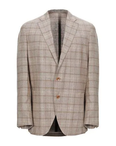 Boglioli Man Blazer Sand 42 suit