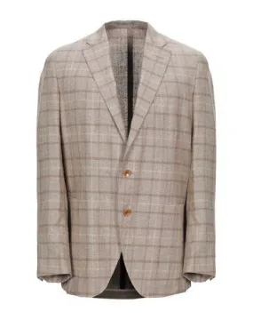 Boglioli Man Blazer Sand 42 suit