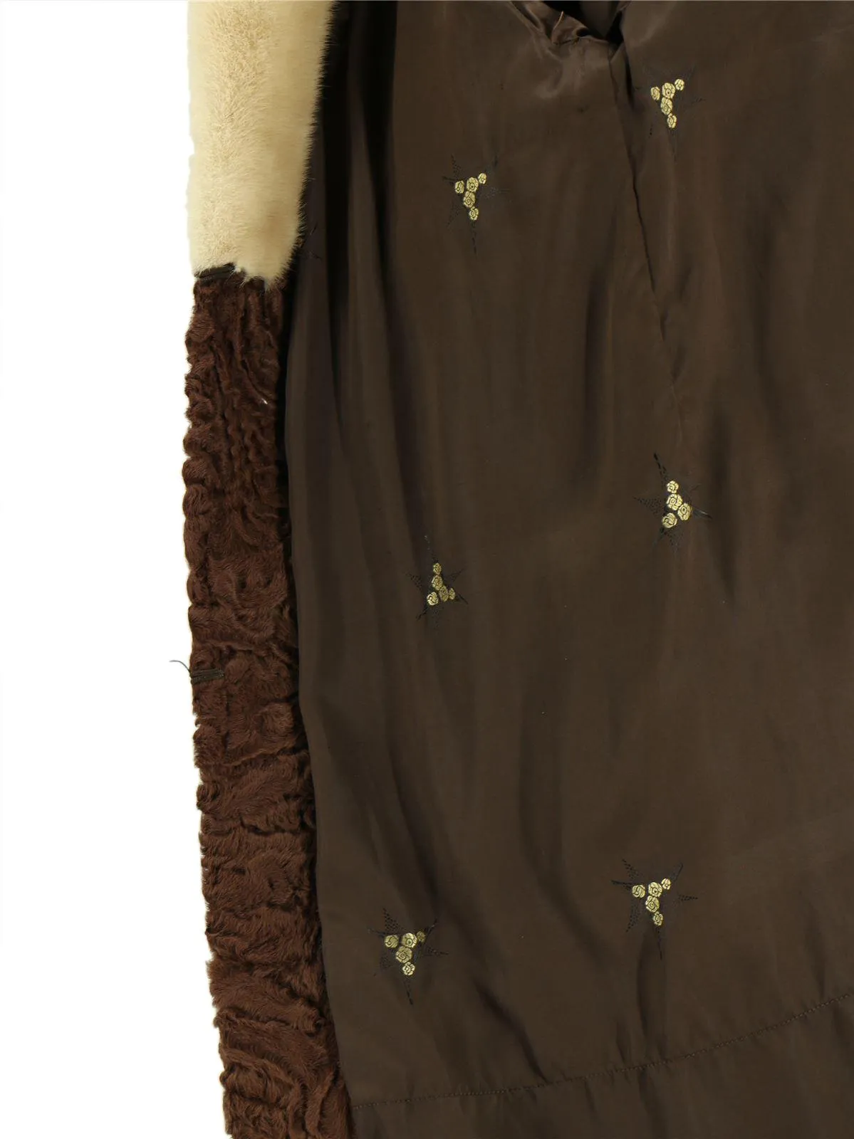 Brown Persian Lamb True Vintage Coat