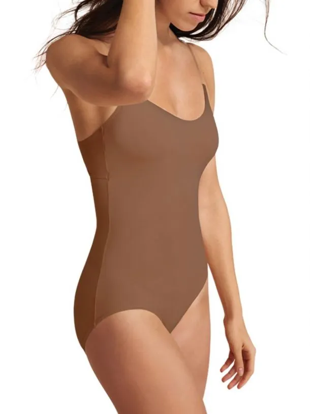 Capezio Nude Leotard with Bra Tek