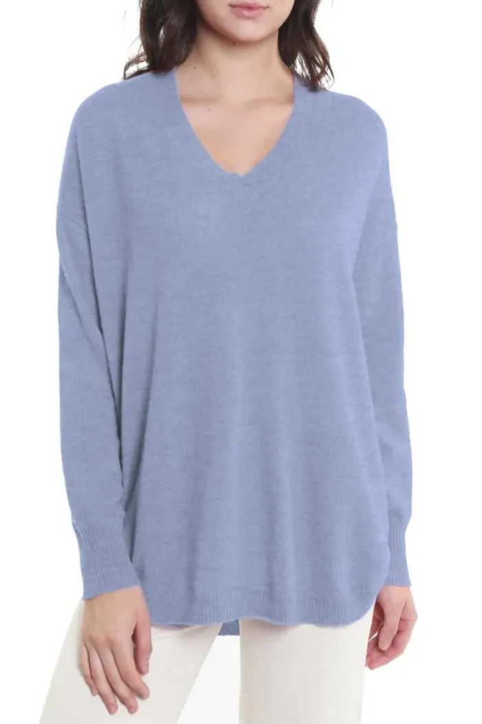 Cashmere V-Neck Tunic