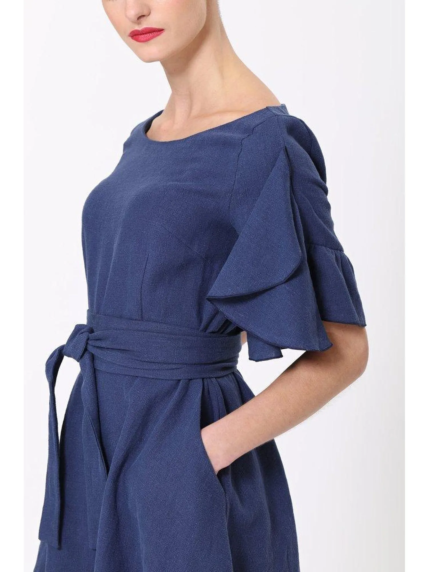 Chloe Dress- Navy