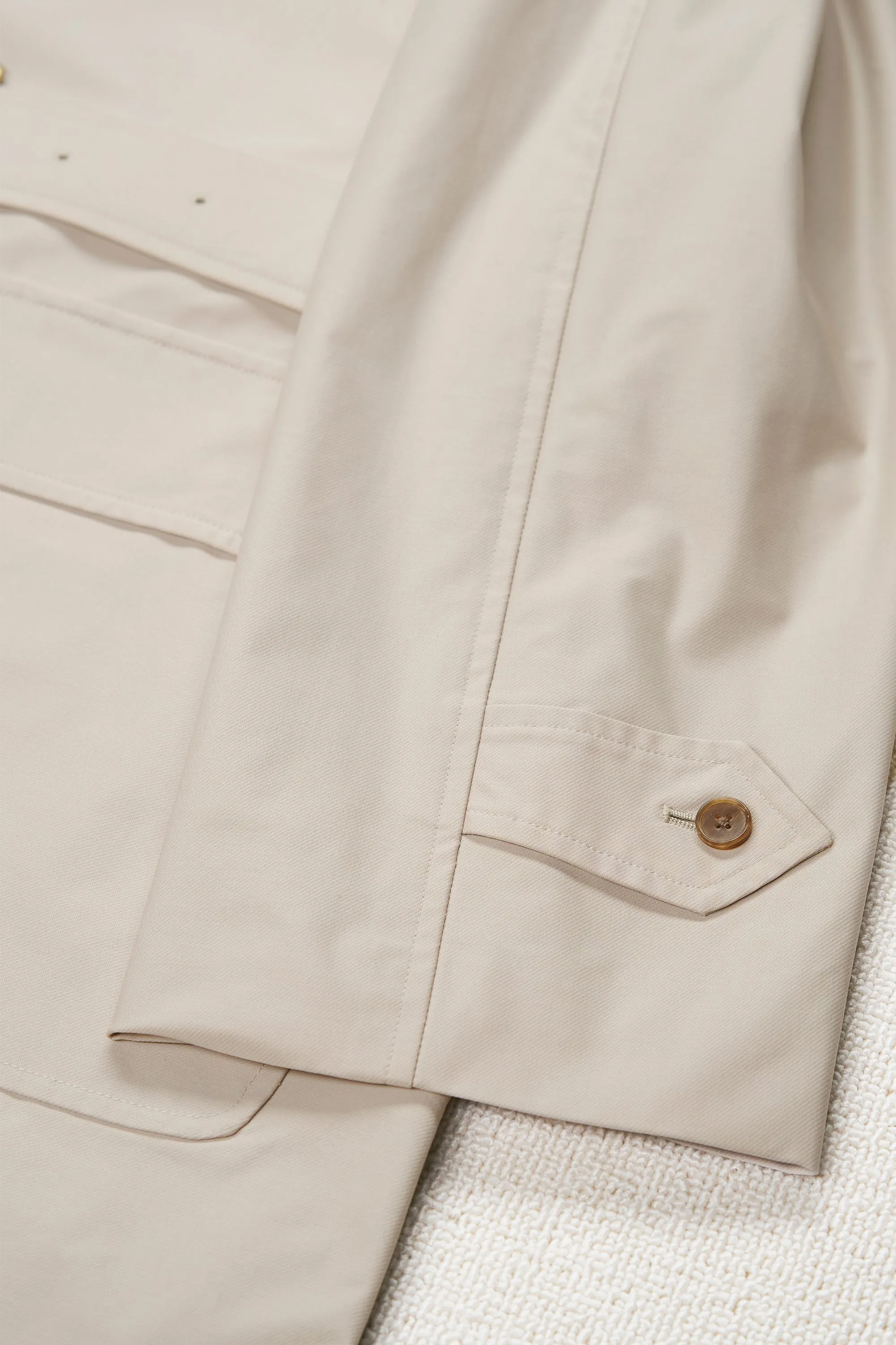 Cohérence Sand SID Twill Jersey Coat