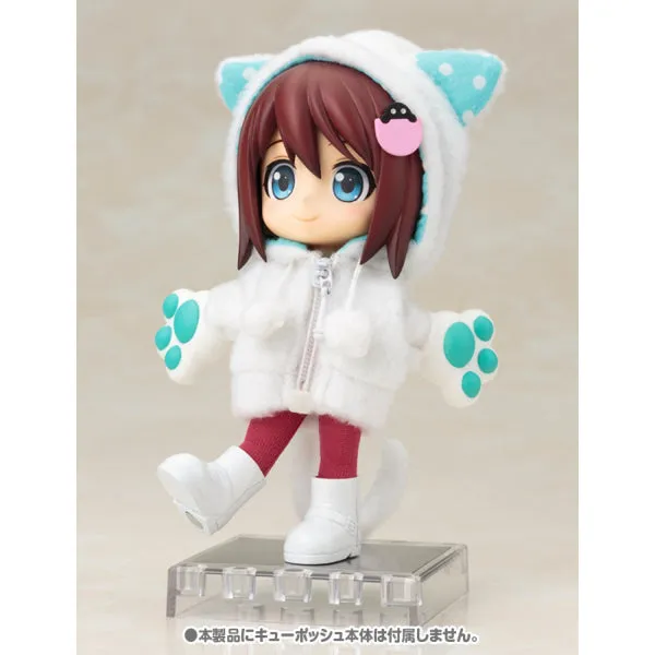 CU-POCHE EXTRA - ANIMAL PARKA SET (WHITE CAT/ BLACK CAT) (RE-RUN)