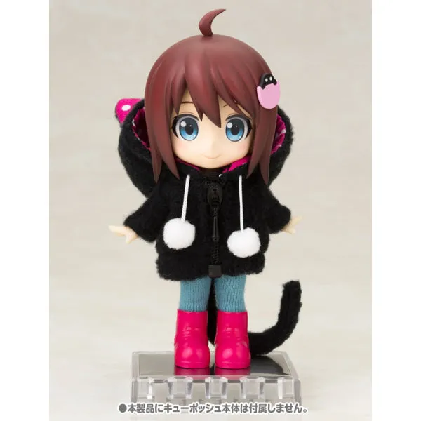 CU-POCHE EXTRA - ANIMAL PARKA SET (WHITE CAT/ BLACK CAT) (RE-RUN)