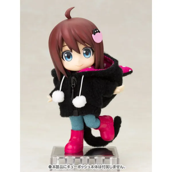 CU-POCHE EXTRA - ANIMAL PARKA SET (WHITE CAT/ BLACK CAT) (RE-RUN)