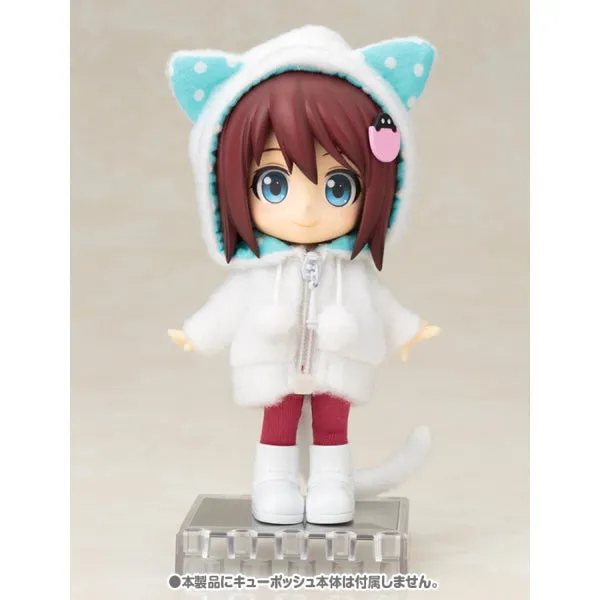 CU-POCHE EXTRA - ANIMAL PARKA SET (WHITE CAT/ BLACK CAT) (RE-RUN)