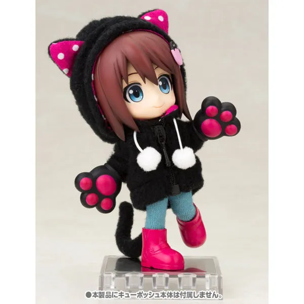 CU-POCHE EXTRA - ANIMAL PARKA SET (WHITE CAT/ BLACK CAT) (RE-RUN)