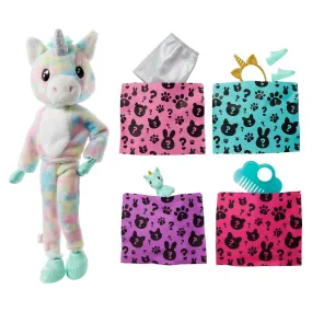 =Cutie Reveal Fantasy Series Doll with Unicorn Plush Costume