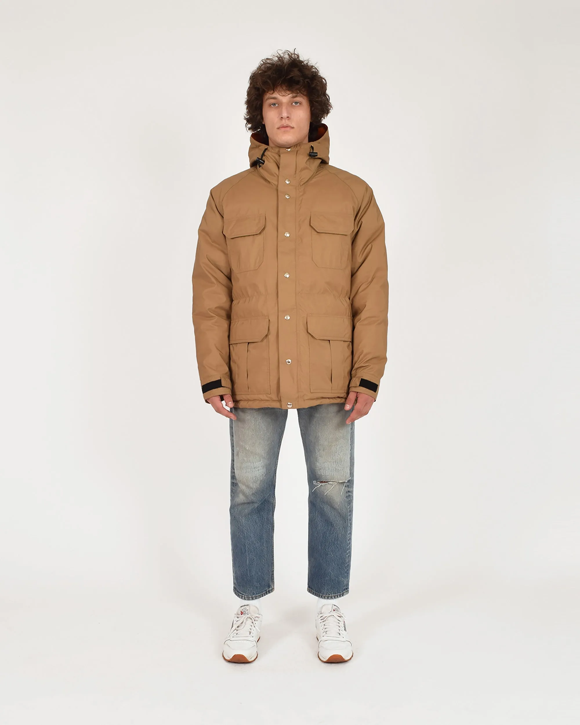 Down Arctic Montagne Parka - Tan & Rust (Final Sale)