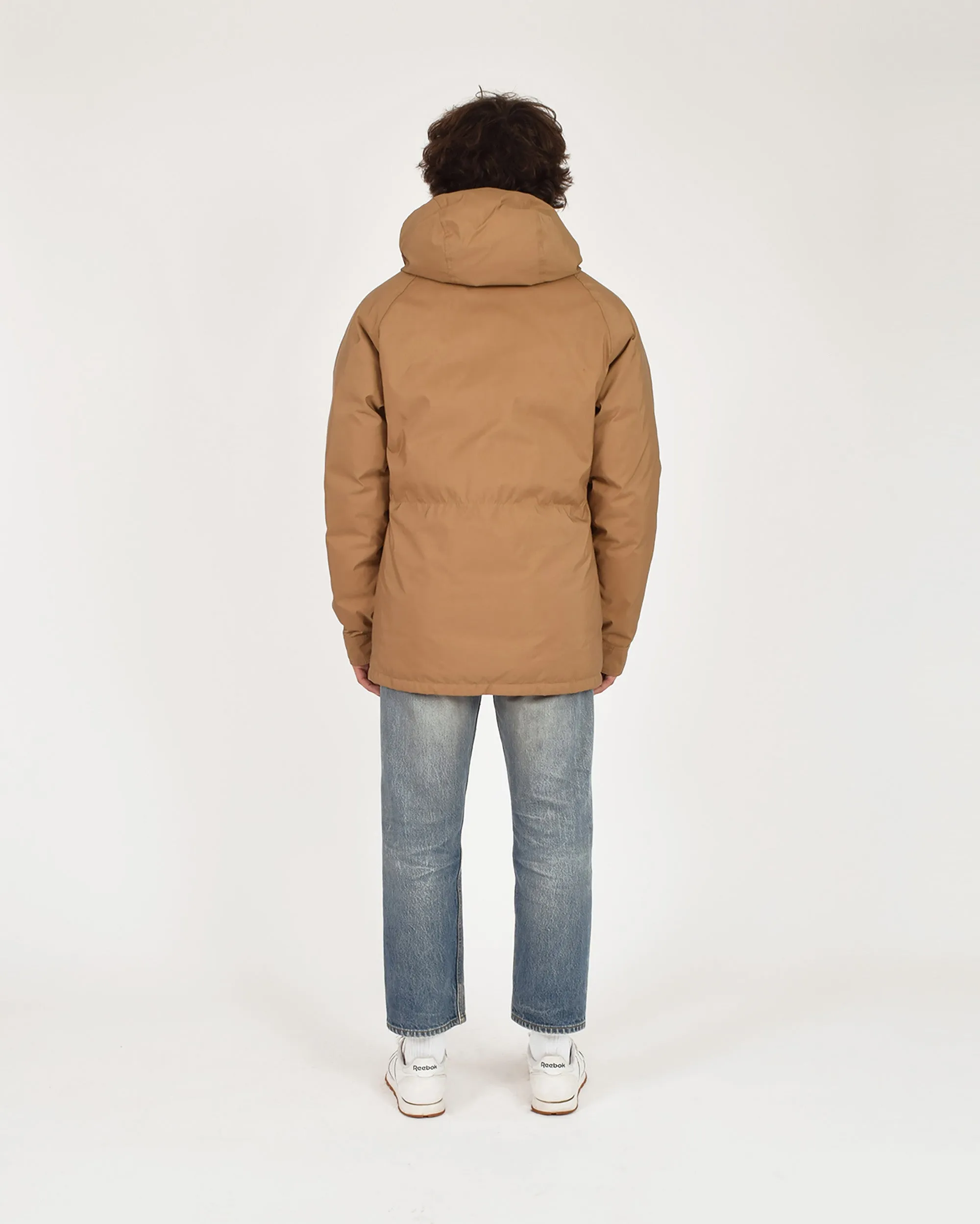 Down Arctic Montagne Parka - Tan & Rust (Final Sale)