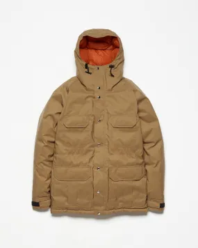 Down Arctic Montagne Parka - Tan & Rust (Final Sale)