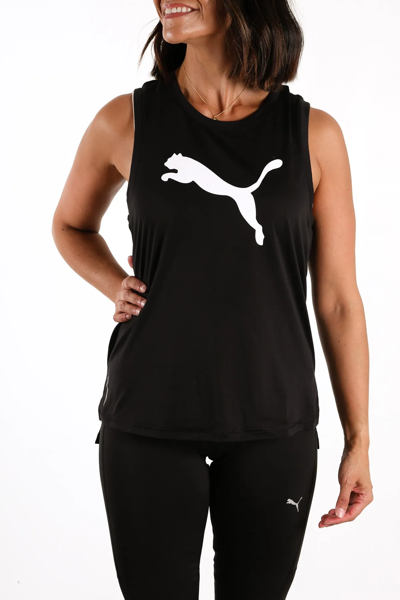 Favourite Cat Muscle Tank Puma Black