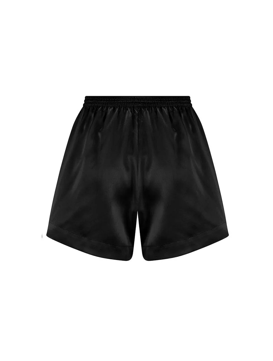 Fleur Du Jour Black Silk Short