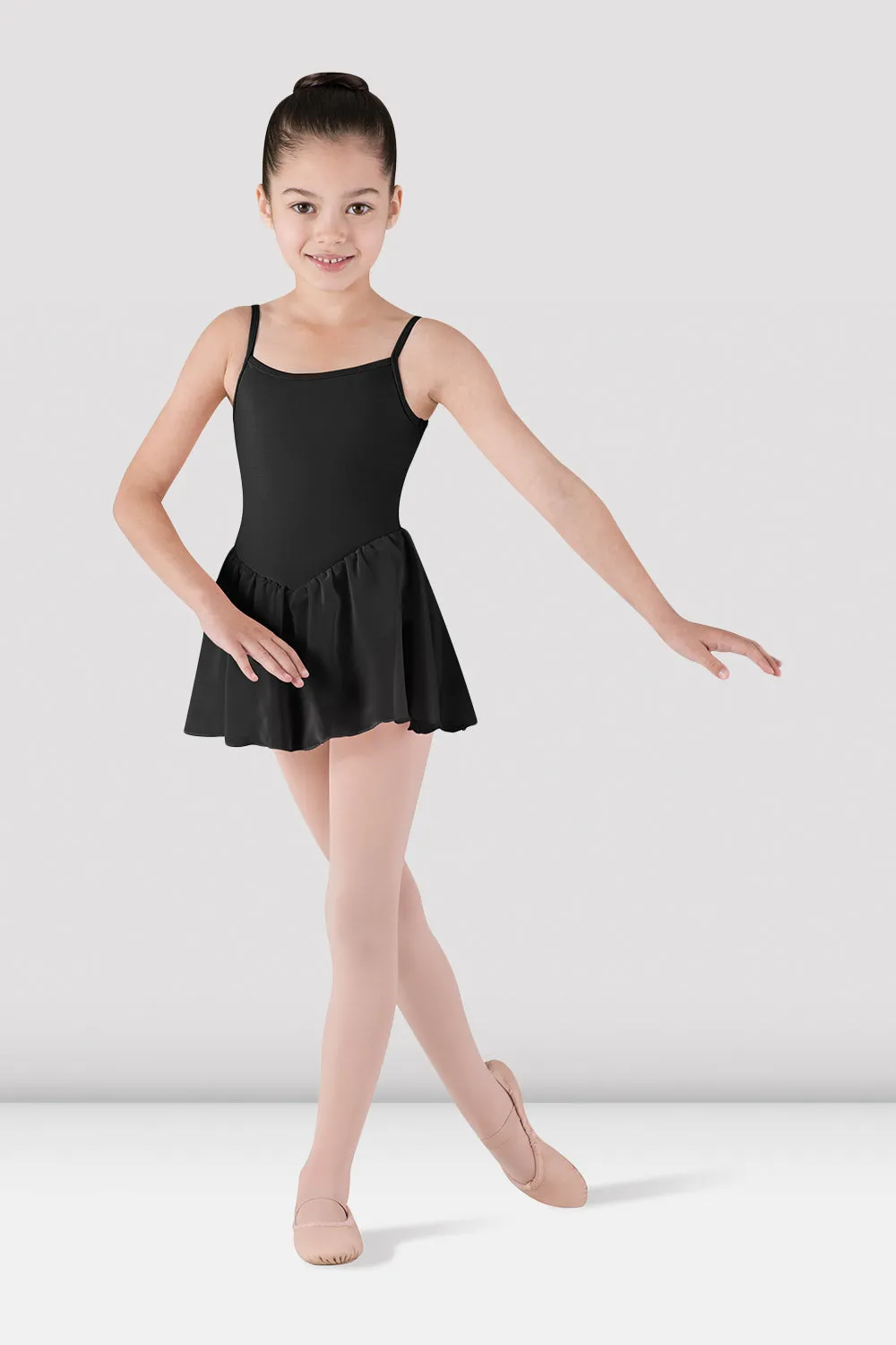 Girls Skirted Camisole Leotard