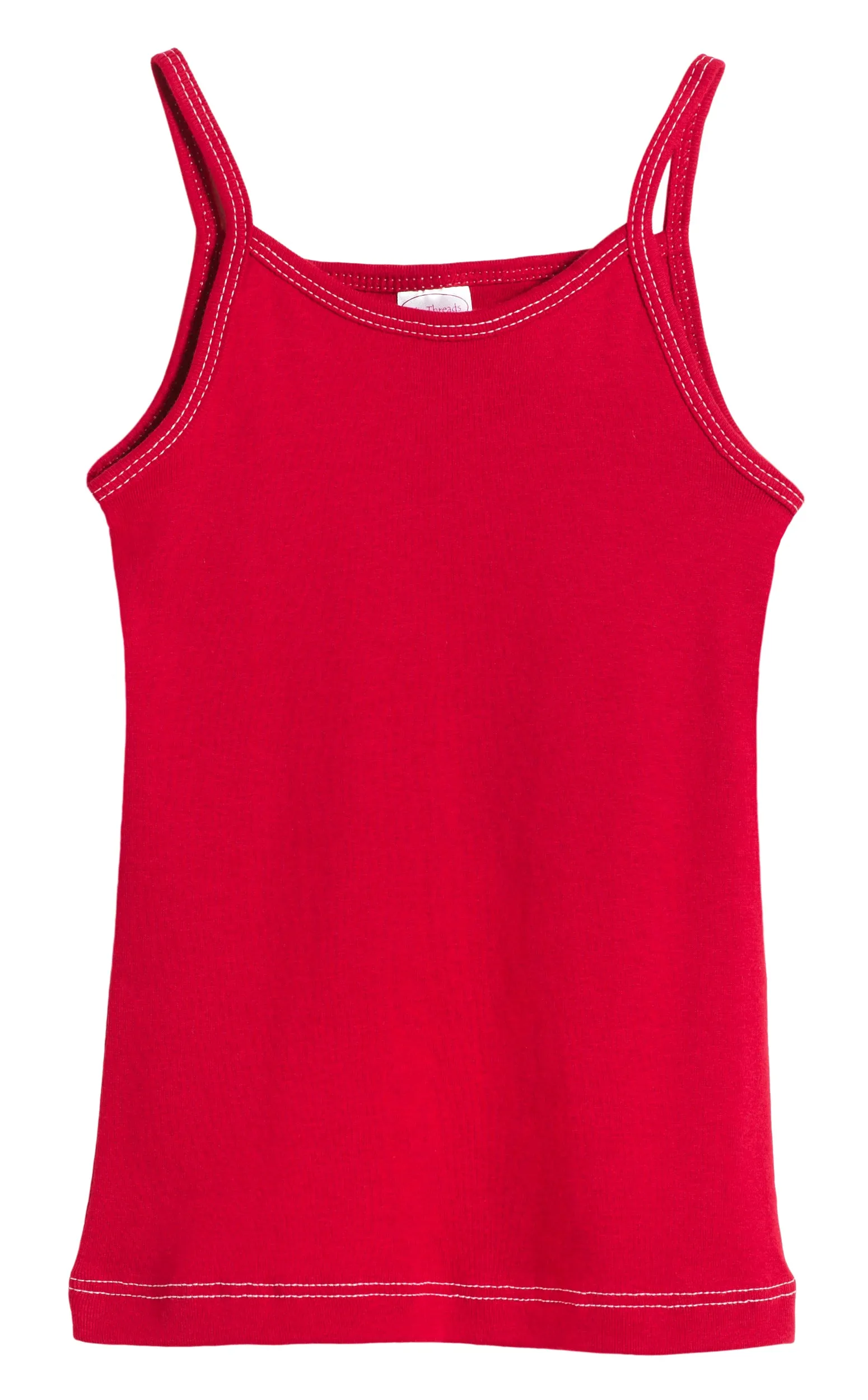 Girls Soft Cotton Camisole | Red