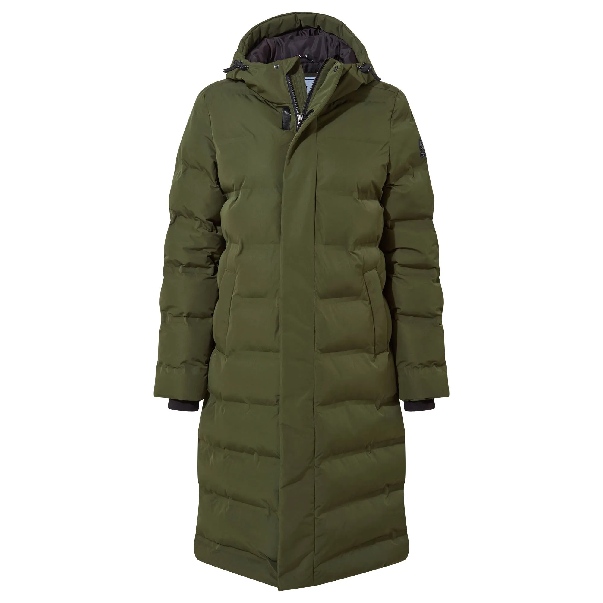 Glaston Womens Parka - Dark Green