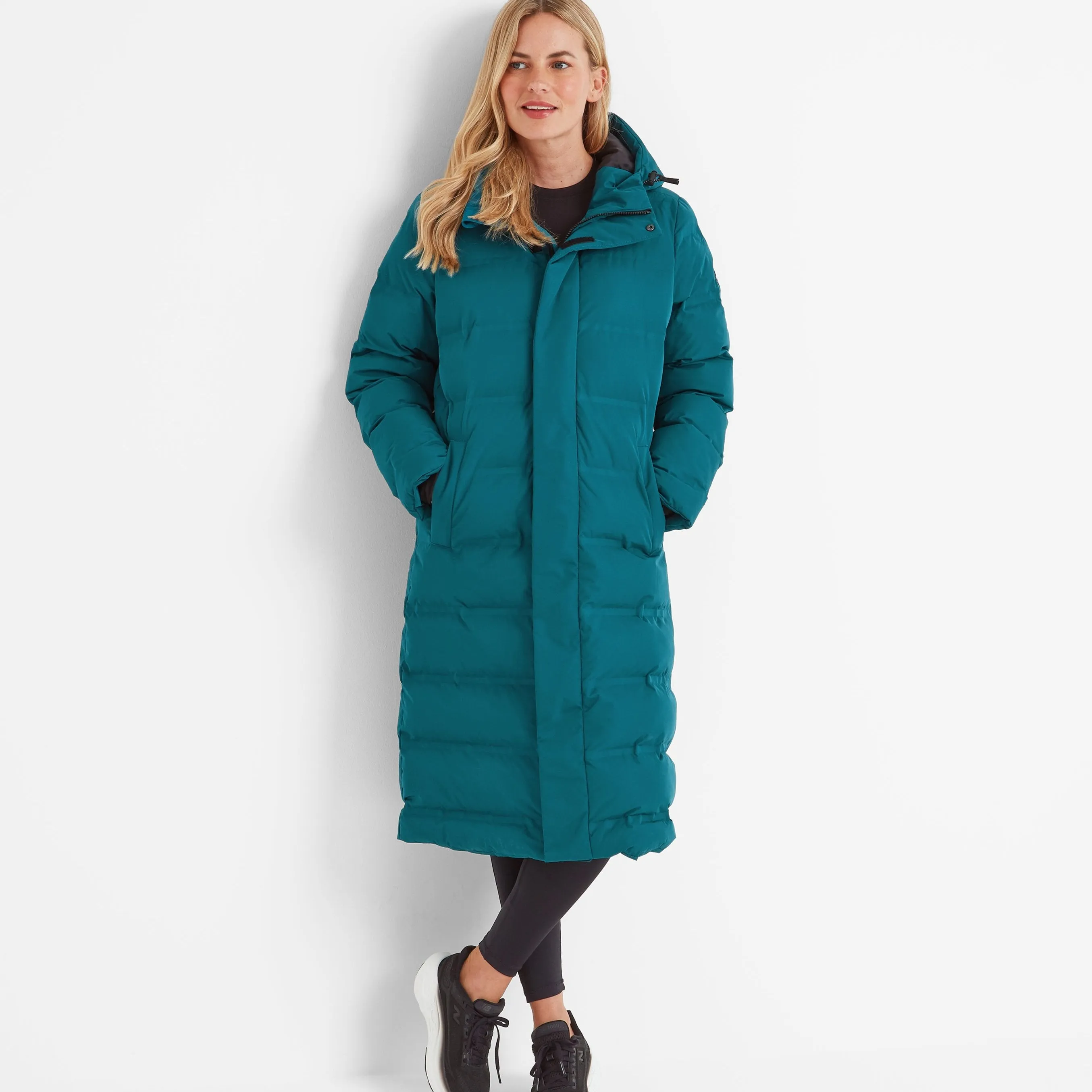 Glaston Womens Parka - Deep Teal