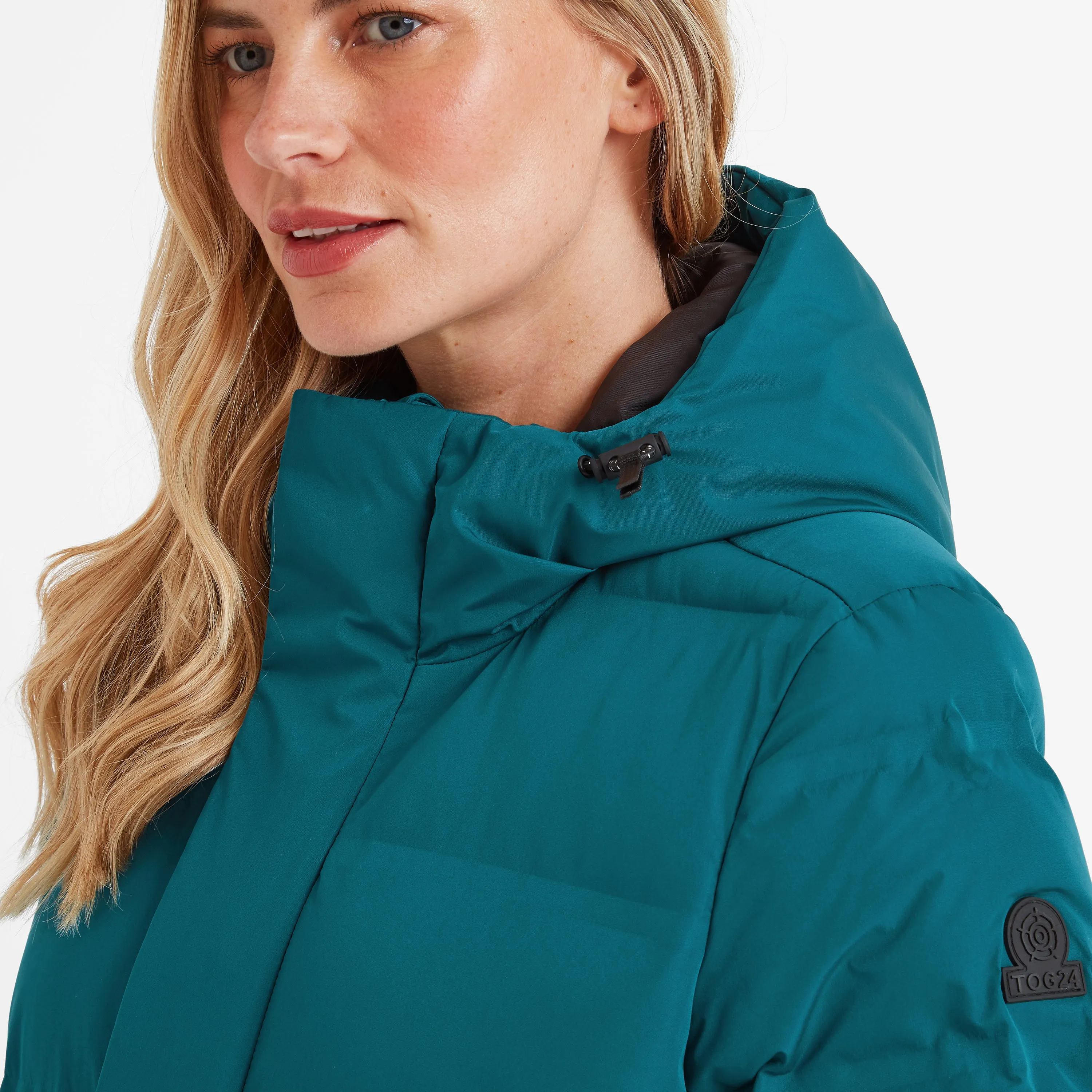 Glaston Womens Parka - Deep Teal