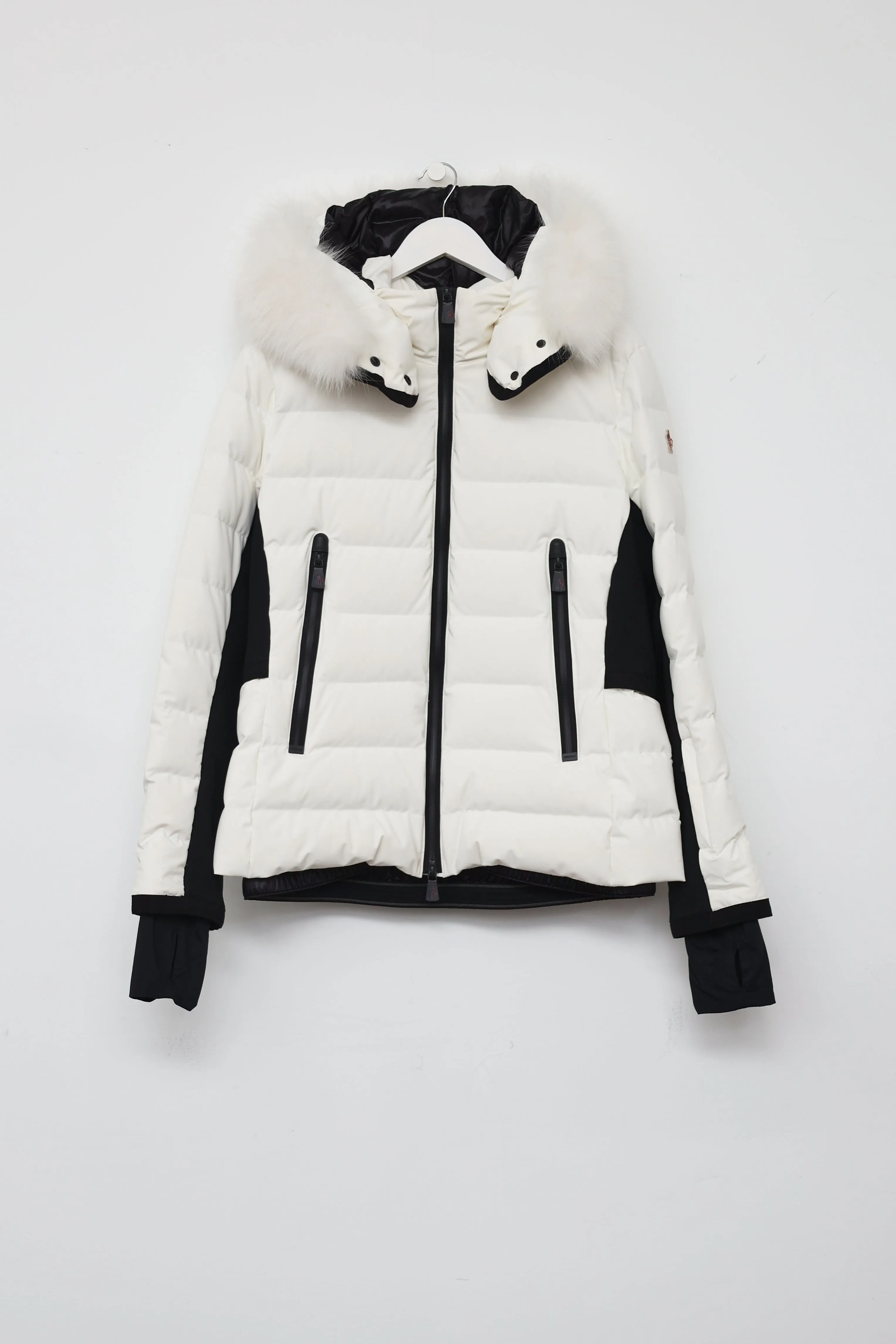 Grenoble White Lamoura Down Coat