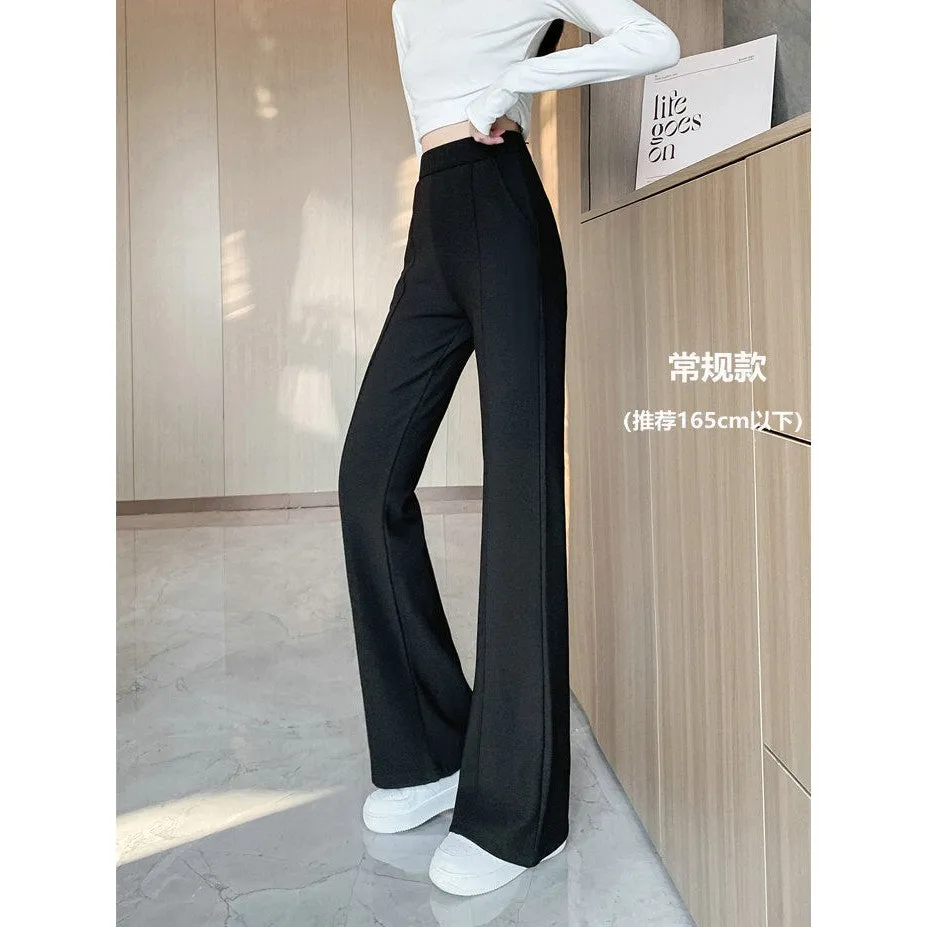 INSTOCK - Plush and thickened suit flared pants