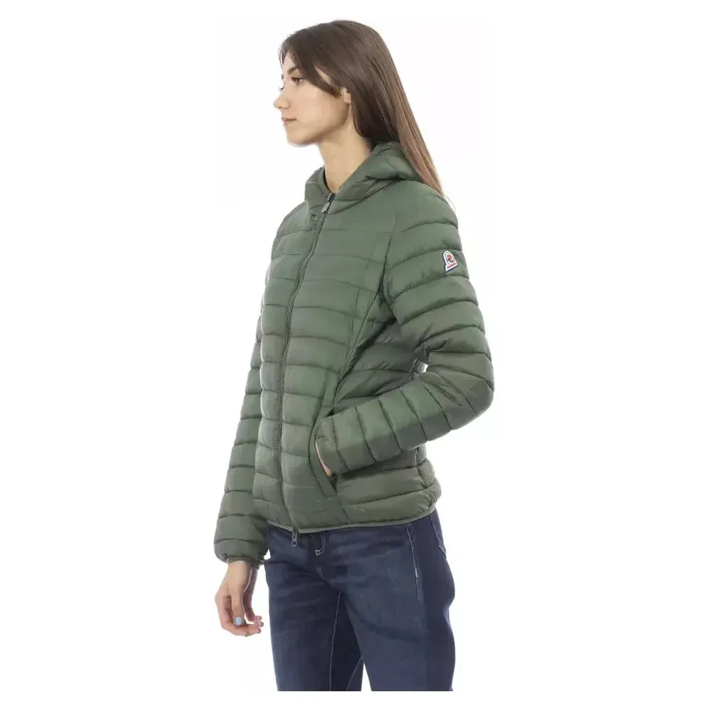 Invicta Green Nylon Women Jacket