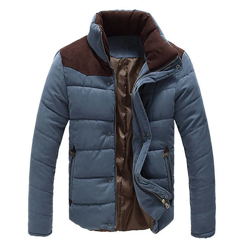 Jacke Slim Casual Parka Oberbekleidung Marke Mode Mäntel