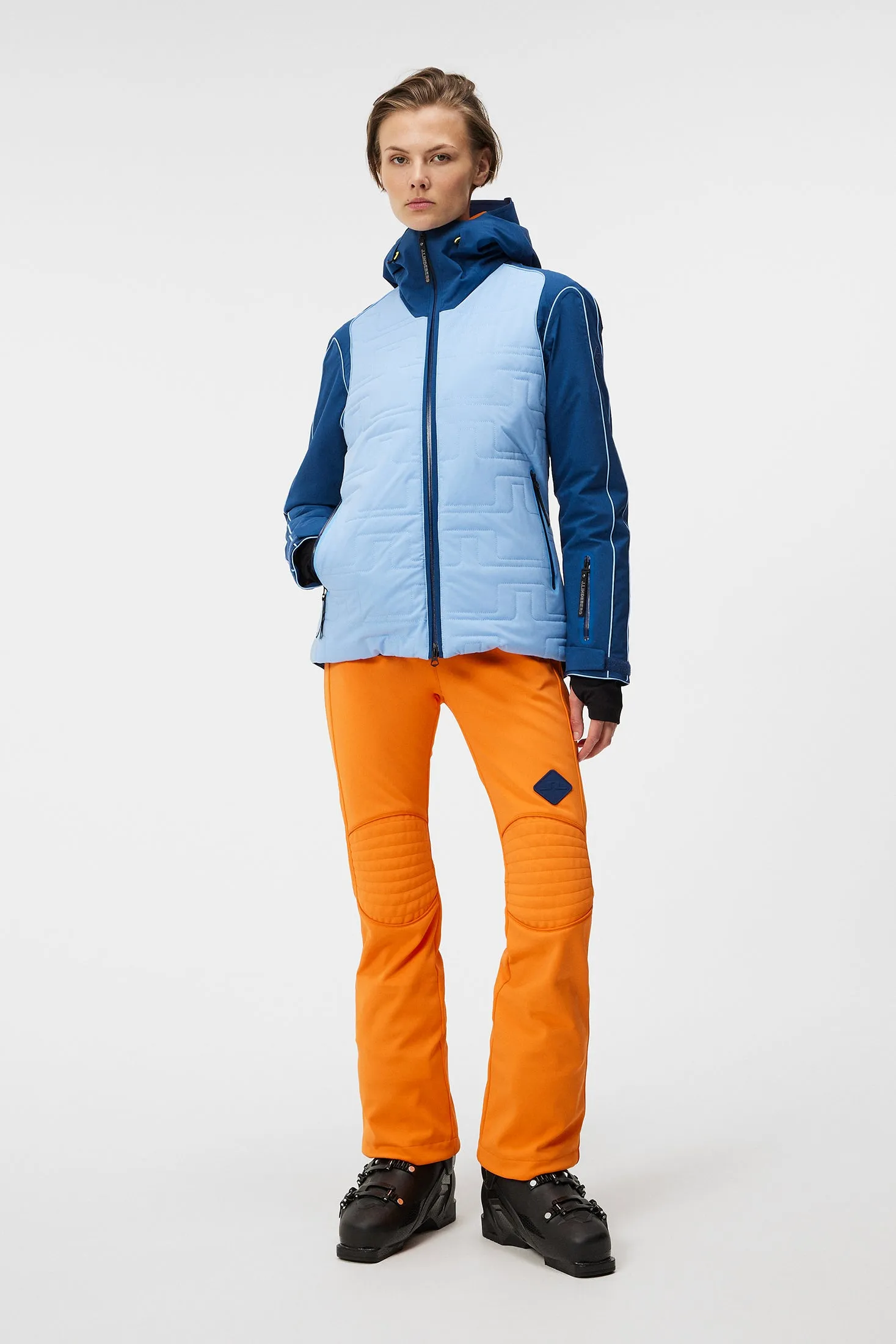 J.Lindeberg Womens Cassidy Hybrid Ski Jacket - Estate Blue