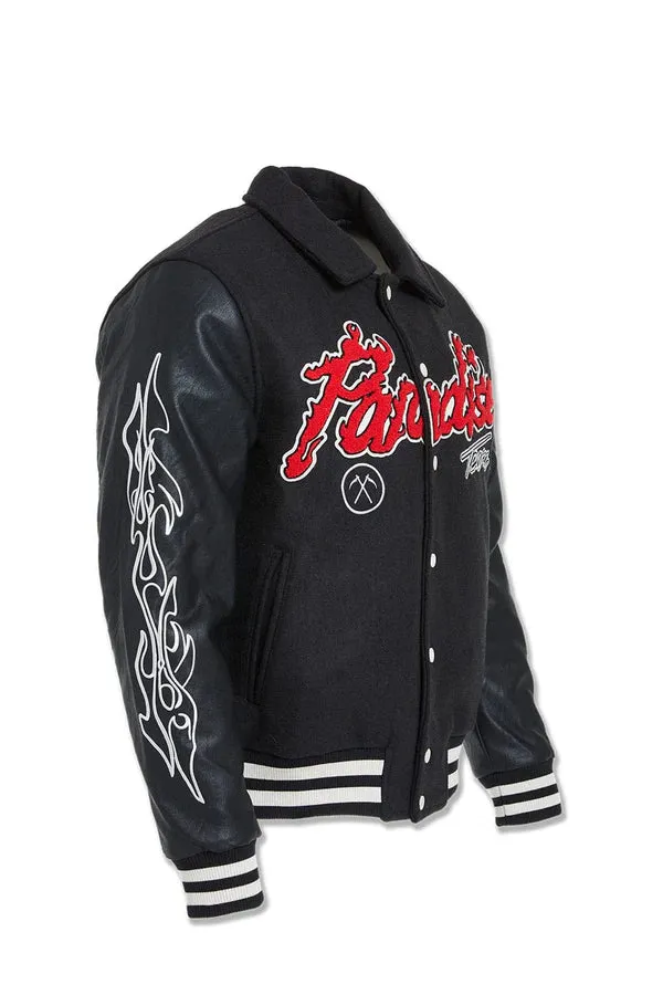 JORDAN CRIAG PARADISE TOUR VARSITY JACKET MULTI COLORS