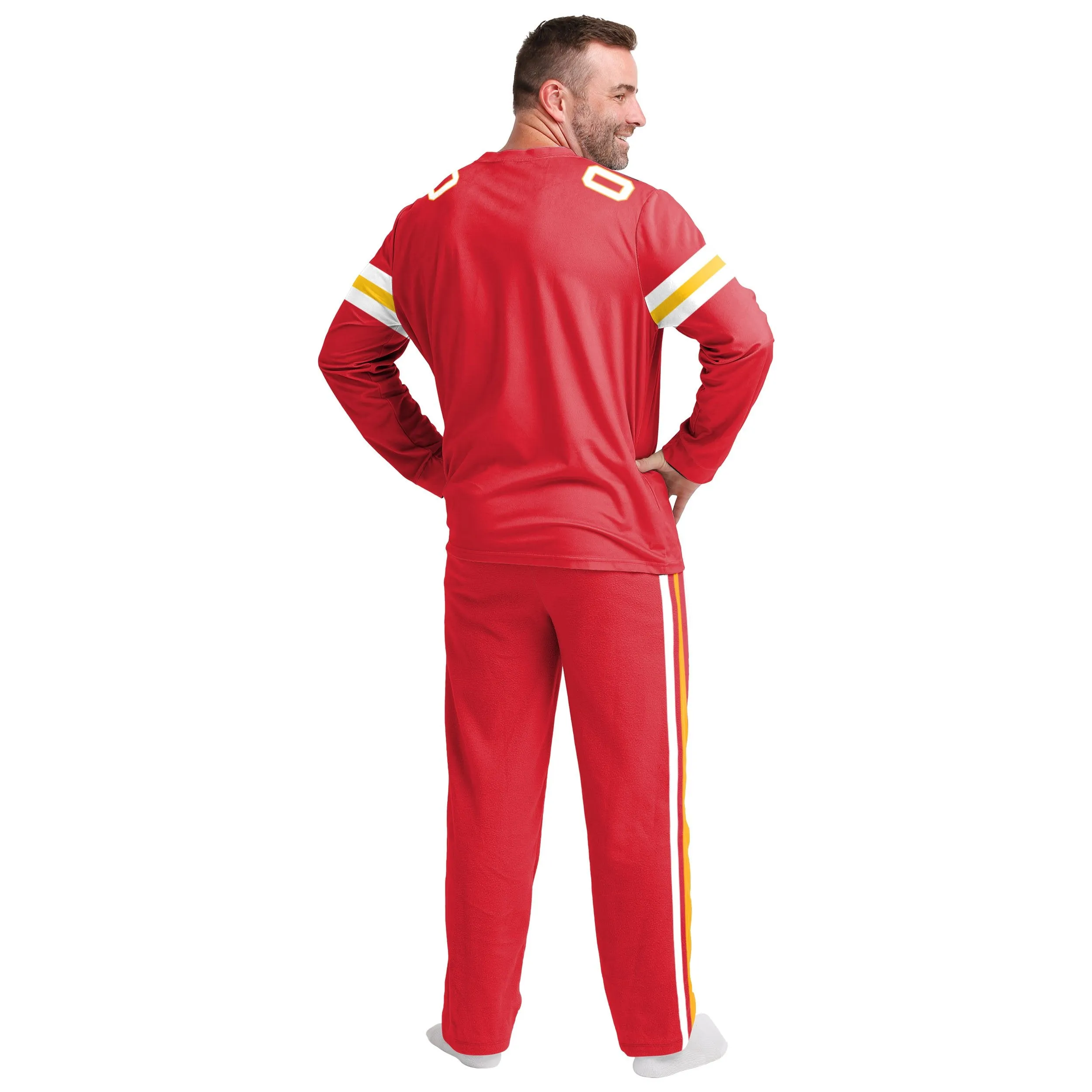 Kansas City Chiefs NFL Mens Gameday Ready Pajama Set