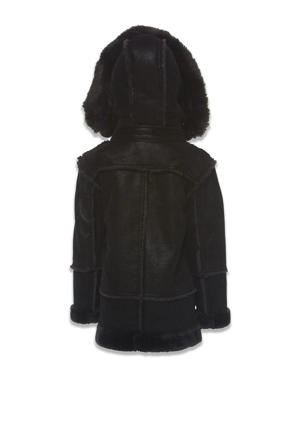 Kids Denali Shearling Jacket (Black)