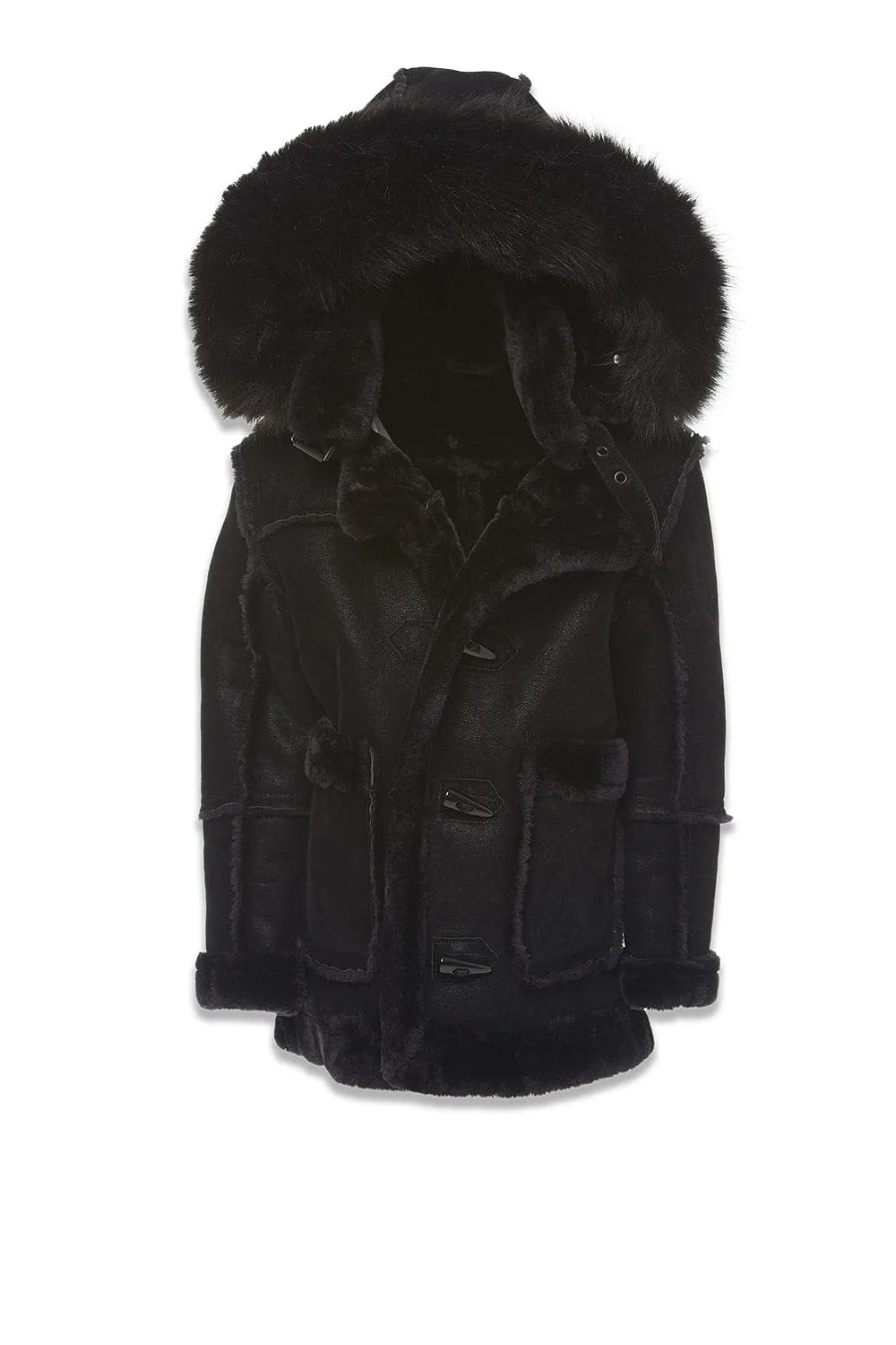 Kids Denali Shearling Jacket (Black)