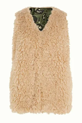 King Louie Cilla Gilet Boheme Marzipan