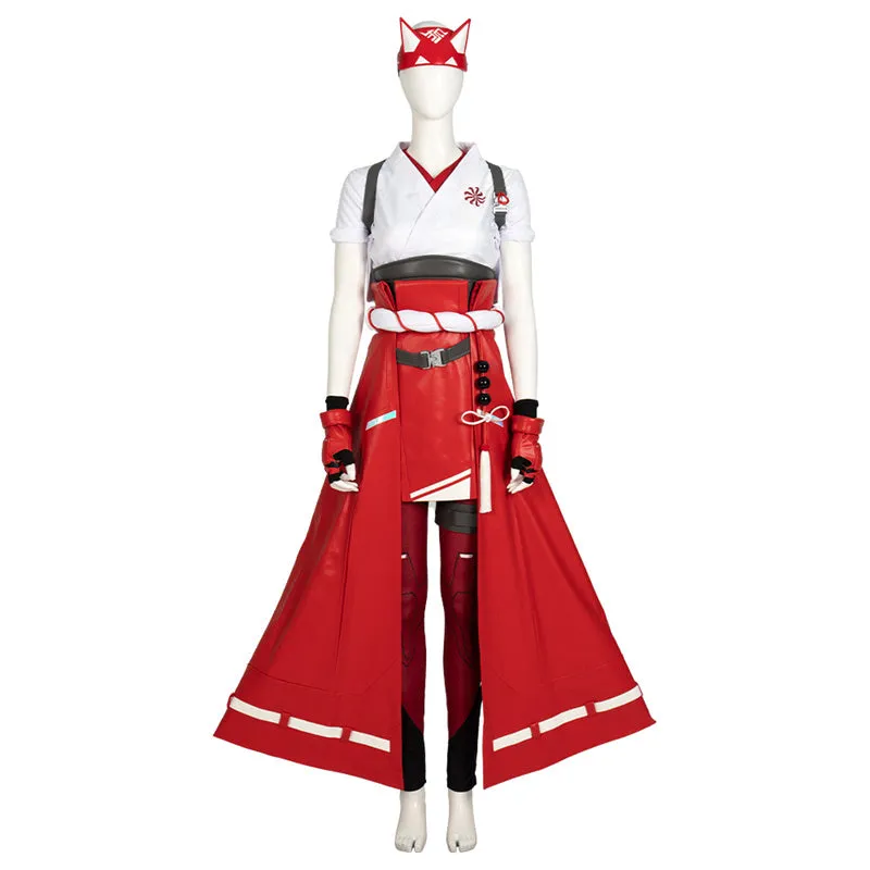 Kiriko Cosplay Overwatch 2 Kiriko Kamori Costume Halloween Party Suit