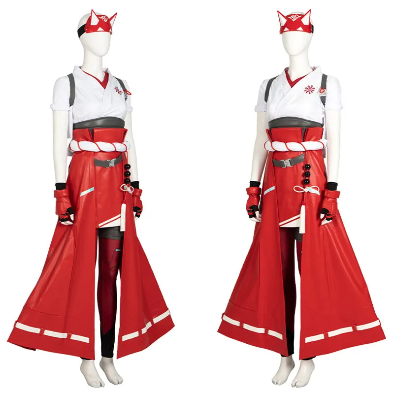 Kiriko Cosplay Overwatch 2 Kiriko Kamori Costume Halloween Party Suit