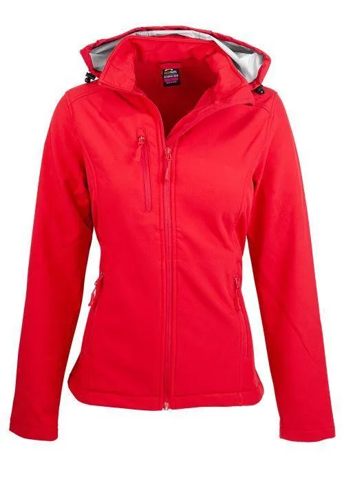 Ladies Olympus Softshell Jacket - Red