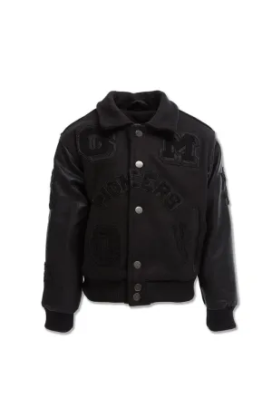 Legacy Edition Kids Varsity Jacket (Noir) - 91650KNOIR